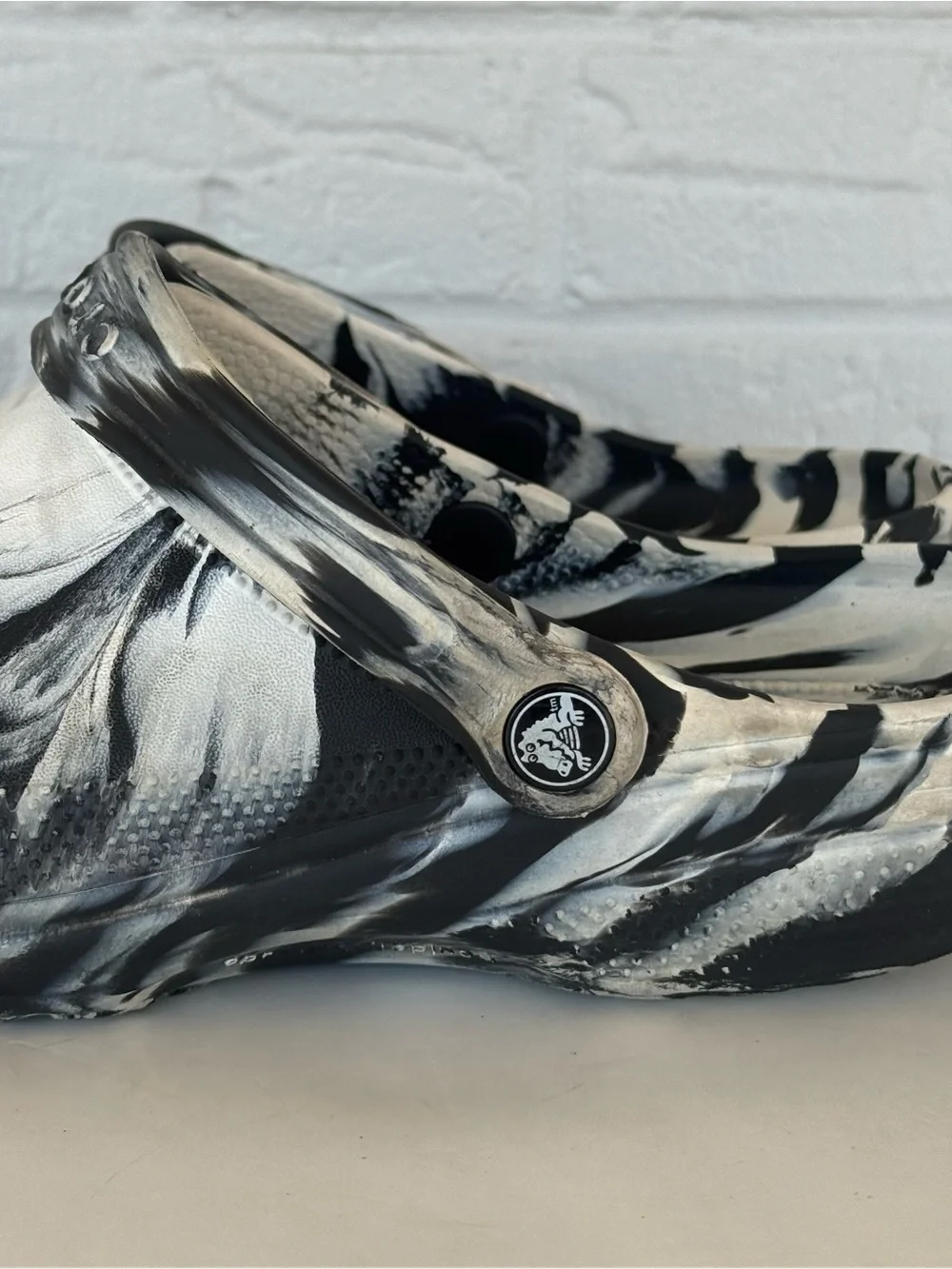 Marble Crocs Classic Clogs Men's 11